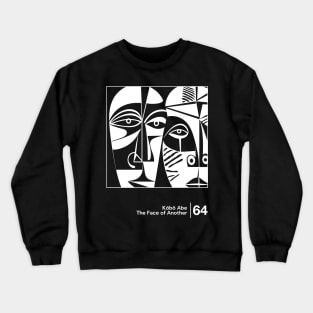 Kōbō Abe - Minimalist Style Graphic Artwork Crewneck Sweatshirt